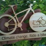 Vietnam Bike Tours' wooden bicycle souvenir