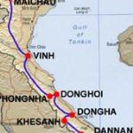 BIKING 12days/11nights HA NOI to HOI AN along HOCHIMINH TRAILS - MAP