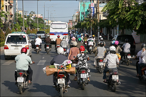 Saigon traffic