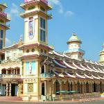 CULTURE OF VIETNAM - a local  Cao Dai temple