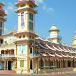 VIETNAM RELIGION - CAO DAI TEMPLE IN TAY NINH