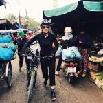 Cycle Hue old capital city, central Vietnam